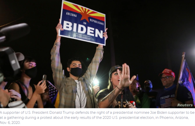  Biden Wins Arizona, Widening Electoral College Lead