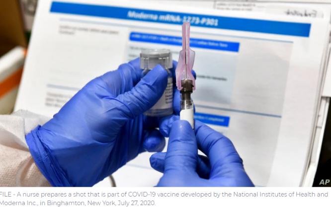  Moderna to Seek Quick Approval of Coronavirus Vaccine in US, Europe