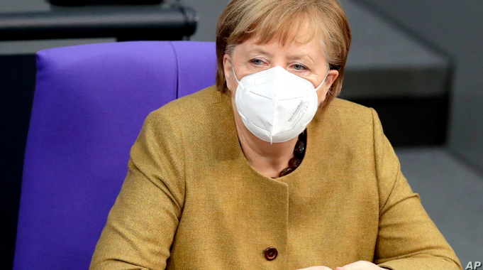  Merkel Defends Extension of Germany COVID-19 Lockdown