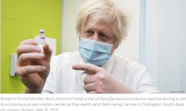  British PM Calls for Global Treaty on Pandemics