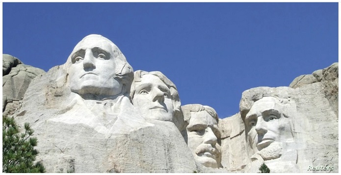  Americans Commemorate Presidents Day Monday