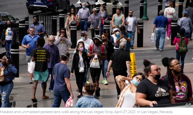  Vaccinated People Can Go Barefaced to Outdoor Gatherings, CDC Says