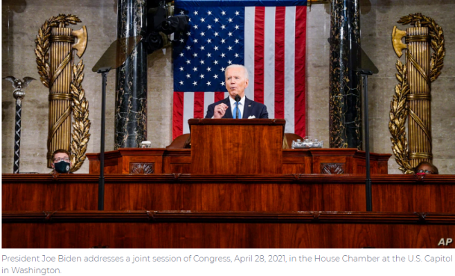  Key Takeaways from Biden’s First Joint Speech to Congress