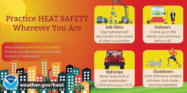  Raynham Fire Department Shares Hot Weather Safety Tips