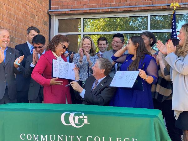  Governor McKee Ceremonially Signs Legislation on College Tuition