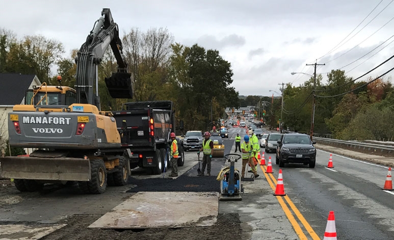  Lane Shift Planned for Route 5 at Pontiac Bridge in Warwick on February 7