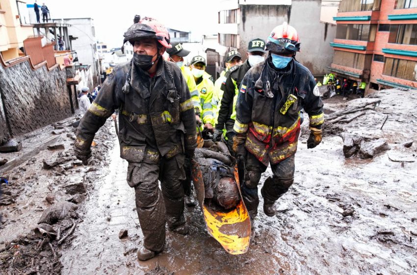  Ecuador: Flood leaves at least 18 dead in Quito