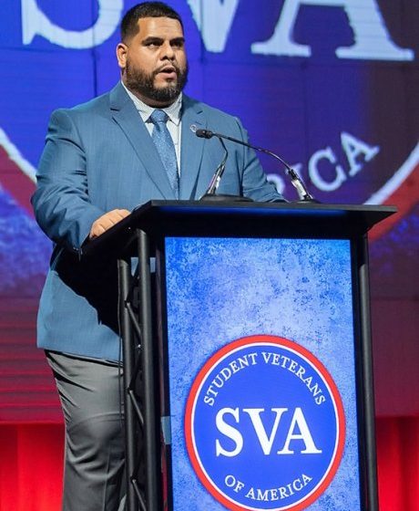  RIC STUDENT VET, ALEX ORTIZ, WINS VFW-SVA LEGISLATIVE FELLOWSHIP