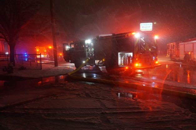  Five Cranston homes impacted in heavy fire, one collapsed