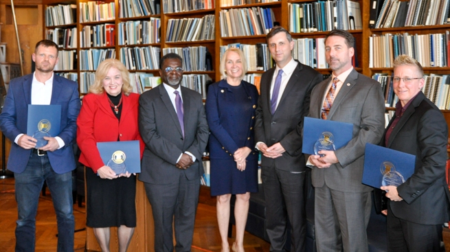  Treasurer Magaziner Honors Six Local Partners with Distinguished Service Awards