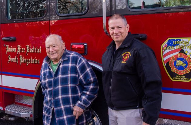  Union Fire District of South Kingstown Adds New Pumper Truck, Engine 21, to Serve Tuckertown Station