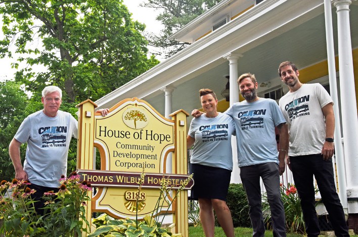  “Caution: Bus is Turning” T-shirts Benefit House of Hope