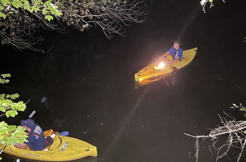  Union Fire District of South Kingstown Members Rescue Injured Kayaker from River