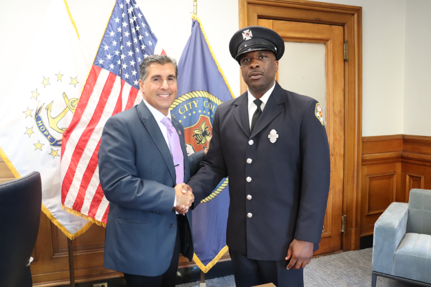  City Council Honors Firefighter with Medal of Bravery