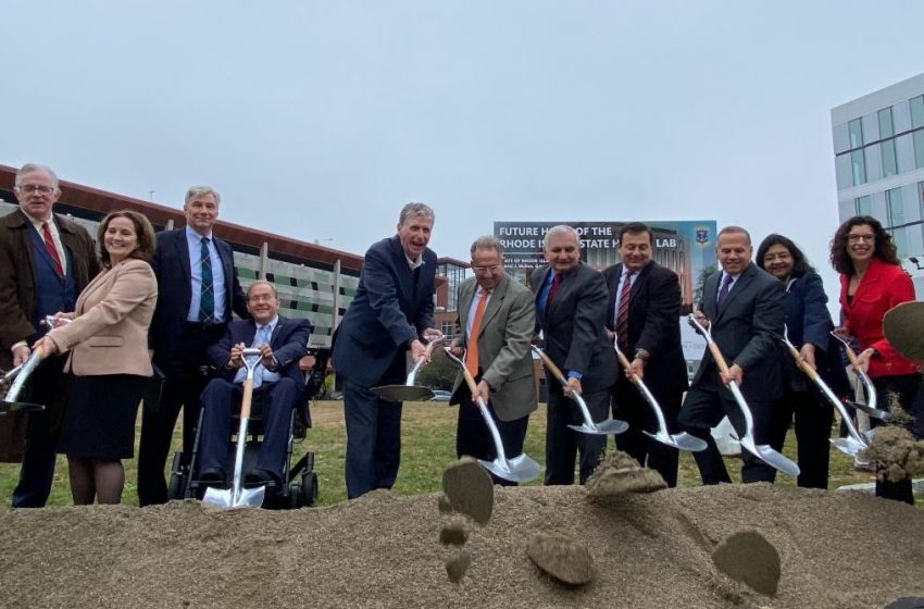  Governor McKee, Congressional Delegation Kick Off Construction of New State Health Lab, Major Life Sciences Developmen