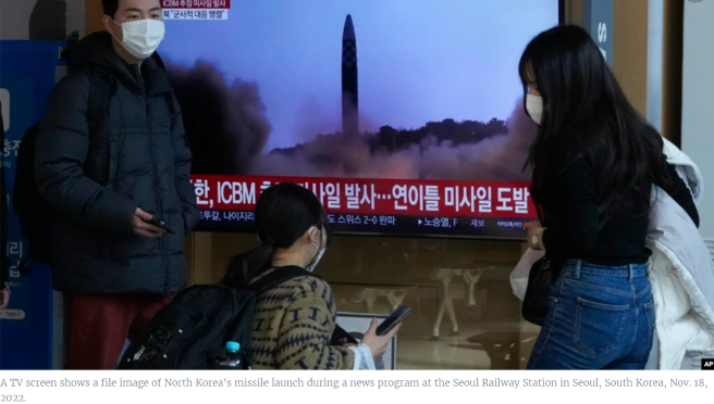 North Korean ICBM Lands in Japan’s EEZ