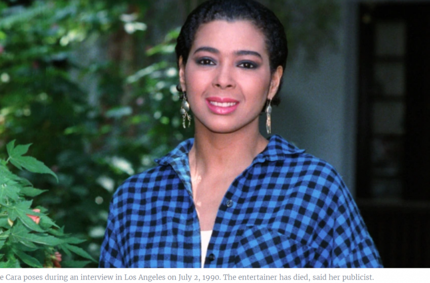  ‘Fame’ and ‘Flashdance’ Singer-Actor Irene Cara Dies at 63