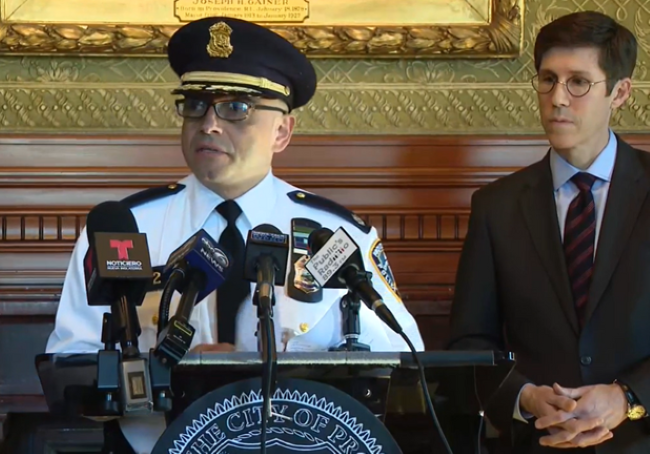  Mayor Smiley Announces Oscar Perez as the 38th Chief of the Providence Police Department