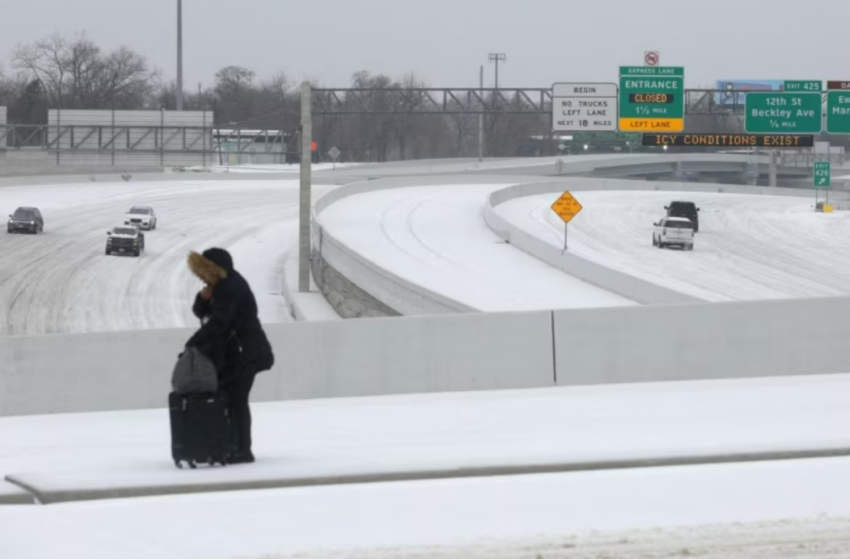  Winter Storm Blamed for Two Deaths in Texas