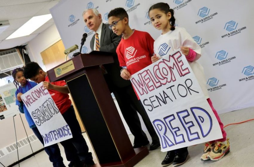  Reed and Whitehouse Deliver $2 Million Federal Earmark for Boys & Girls Clubs of Providence