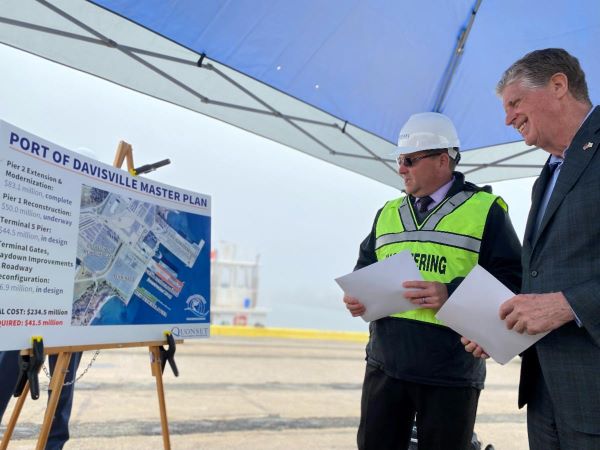  Governor McKee Highlights Ongoing Infrastructure Upgrades at Quonset’s Port of Davisville