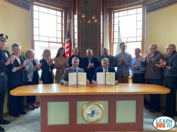  Bristol Signs Learn365RI Municipal Compact, Commits to Increasing Out-of-School Learning Opportunities