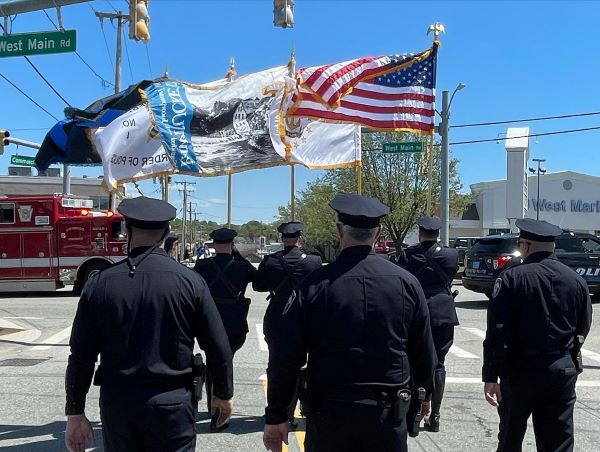  Pawtucket Police Department Participates in Aquidneck Island Police Parade