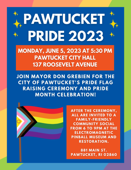  Pawtucket Pride Flag Raising