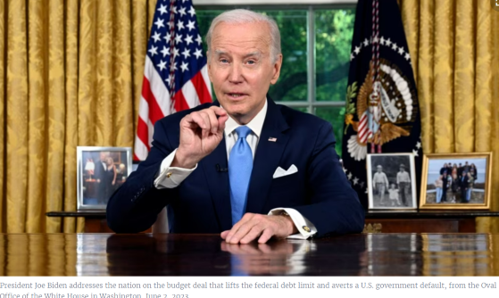  Biden Highlights Compromise in Oval Office Remarks on US Avoiding Default