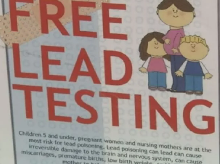  RIDOH and Attorney General Announce Rhode Island Free Lead Screening Days in June