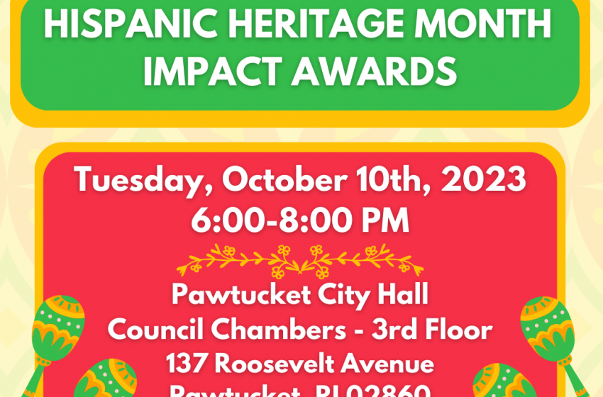  City of Pawtucket invite the Public to Hispanic Heritage Month Celebration