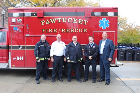  The Pawtucket Fire Department is one of the first in Rhode Island to have a full-time paramedic emergency medical services (EMS) division