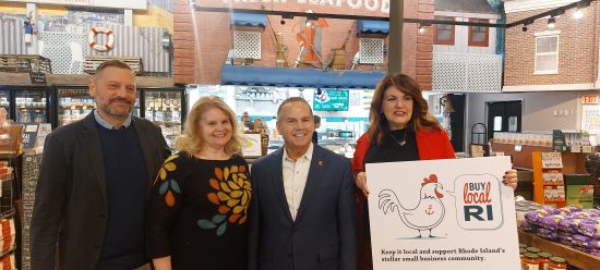  Providence Warwick Convention & Visitors Bureau, Rhode Island Foundation and Community Partners Kick Off Buy Local RI Campaign