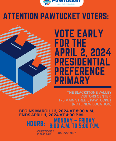 Attention Pawtucket Voters