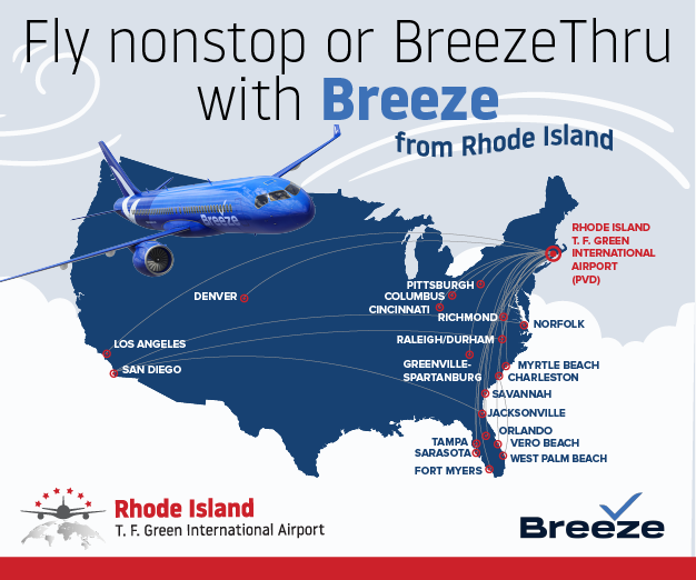  Breeze Airways Will Make Providence Their Number One Airport