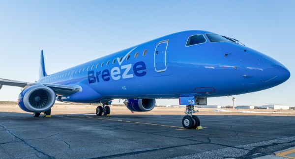  Breeze to launch Nonstop Service to Daytona, FL and Wilmington, NC in 2025