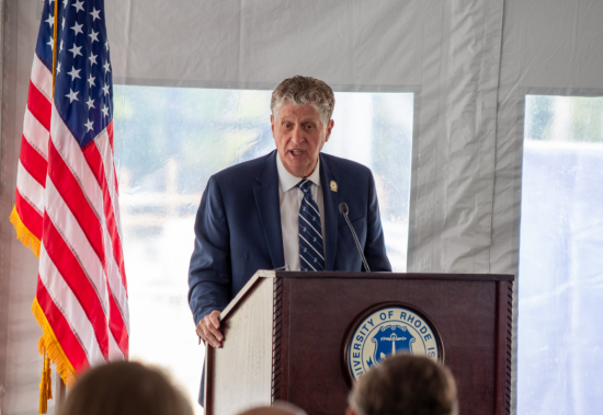  Governor McKee and URI’s Leadership Celebrate Upgrades to Fine Arts Center