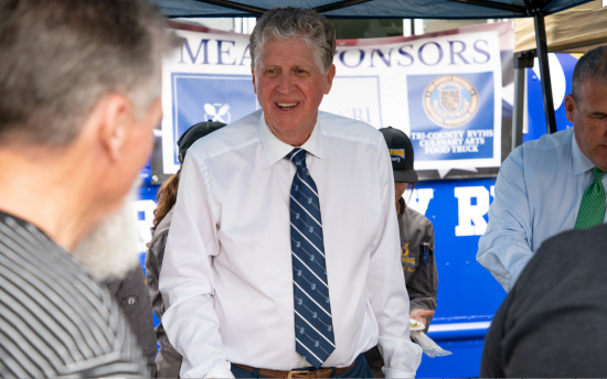  Governor McKee Served Lunch to Veterans at Event hosted by Operation Stand Down Rhode Island,