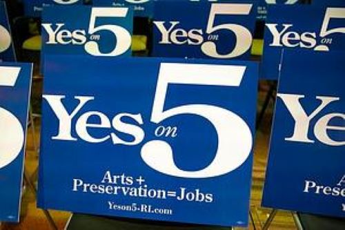  State Leaders, Rhode Island Arts & Cultural Community Launch YES ON 5 Campaign in Support of Proposed $10M Cultural Economy Bond