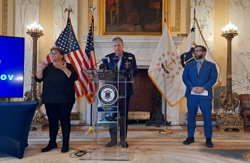  Governor McKee Held Press Conference on RIBridges Data Breach