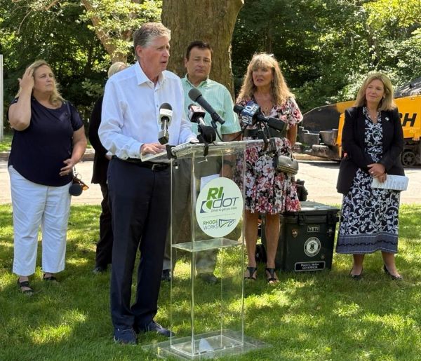 Governor McKee Highlights $6.5 Million for Local Road and Bridge Improvements through RhodeRestore