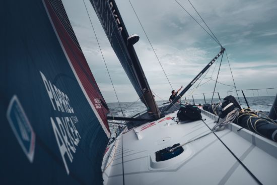  The Ocean Race:  Paprec Arkéa leads as new breeze sends IMOCA fleet speeding south