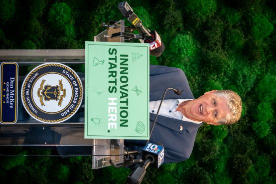  Governor McKee, RI Life Science Hub Announce Five Foundational Companies for Ocean State Labs