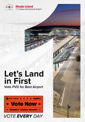  PVD’s 2025 USA Today 10Best Nomination for Best Small Airport