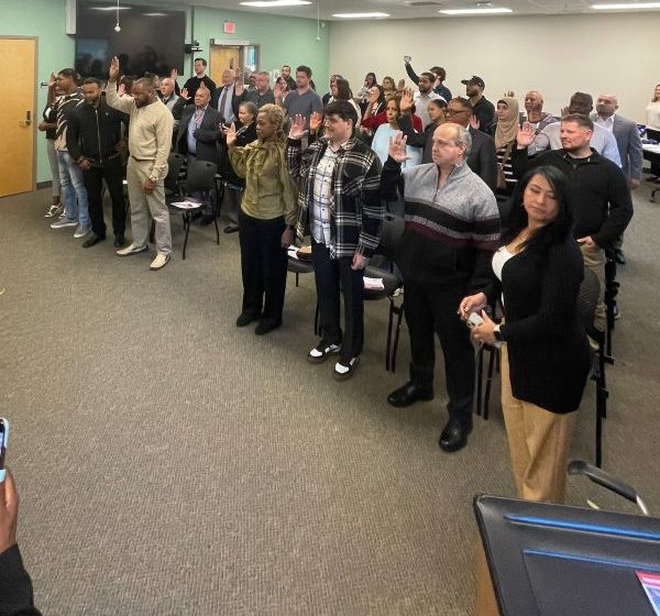 RI Elections Officials Providing Voter Registration and Voting Information for Newly Naturalized U.S. Citizens