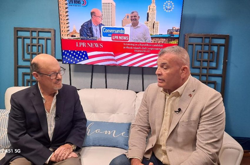  Republican Vic Mellor is running for Rhode Island’s Second Congressional District