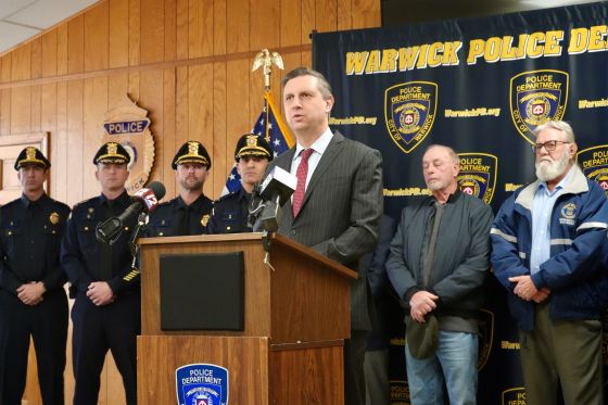  Magaziner Announces Funding for Warwick Police