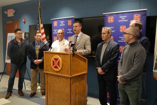  Magaziner, Local Leaders Celebrate New Emergency Operations Center for the City of Warwick