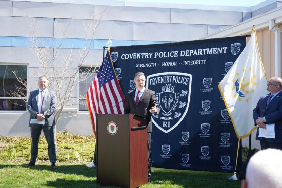  Magaziner, Local Leaders Announce New Federal Funding for Coventry Projects