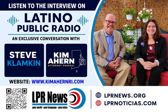  “La Politica 26” Steve Klamkin with Democrat Candidate Kim Ahern for Attorney General